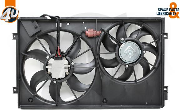 4U 15264VV - Вентилятор, охолодження двигуна autocars.com.ua