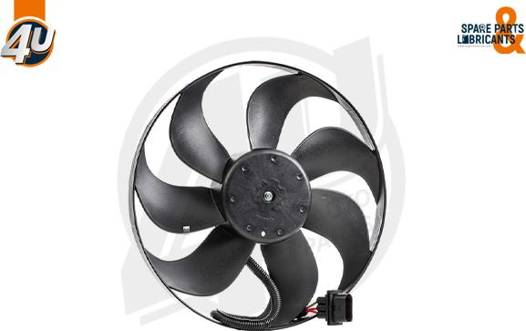4U 15270VV - Електродвигун, вентилятор радіатора autocars.com.ua