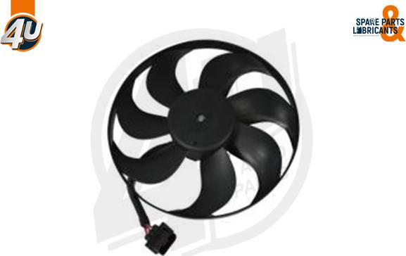 4U 15276VV - Електродвигун, вентилятор радіатора autocars.com.ua