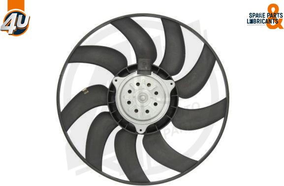 4U 15281VV - Вентилятор, охолодження двигуна autocars.com.ua