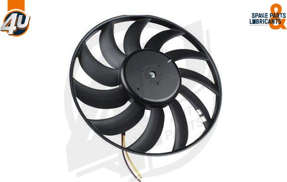 4U 15282VV - Електродвигун, вентилятор радіатора autocars.com.ua