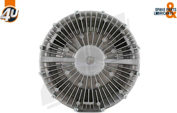 4U 15312ME - Зчеплення, вентилятор радіатора autocars.com.ua