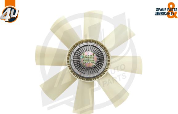 4U 15321MN - Вентилятор, охолодження двигуна autocars.com.ua