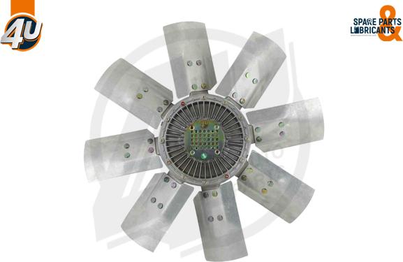 4U 15326MN - Вентилятор, охолодження двигуна autocars.com.ua