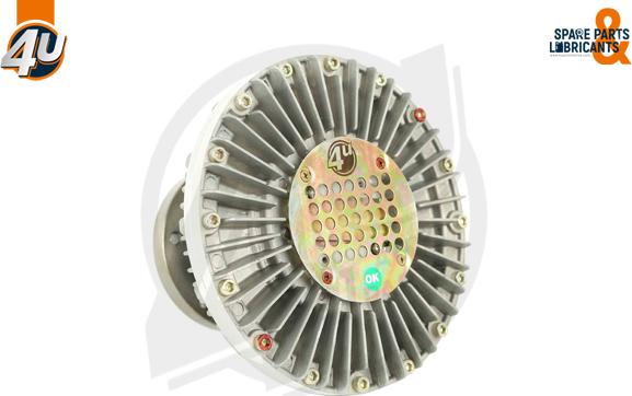 4U 15333DF - Зчеплення, вентилятор радіатора autocars.com.ua
