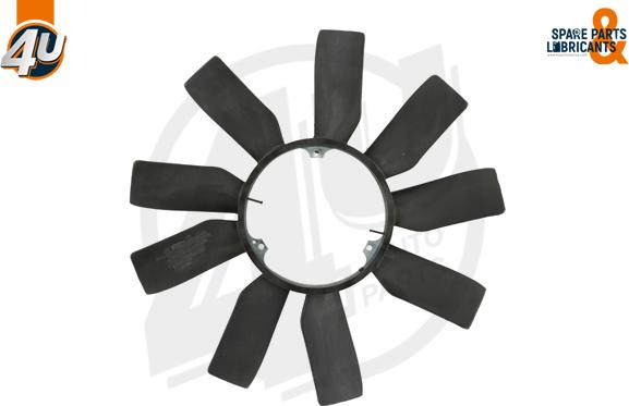 4U 15358MR - Крильчатка вентилятора, охолодження двигуна autocars.com.ua