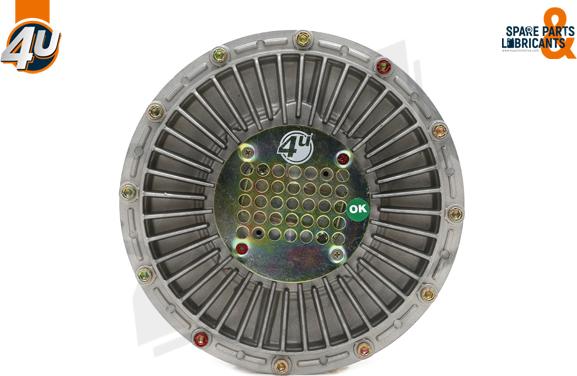 4U 15381RV - Зчеплення, вентилятор радіатора autocars.com.ua