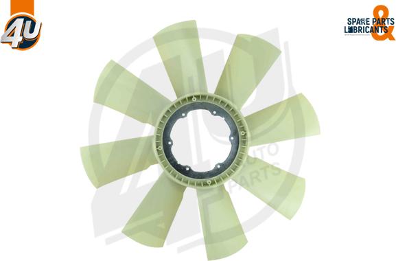 4U 15480SC - Крильчатка вентилятора, охолодження двигуна autocars.com.ua