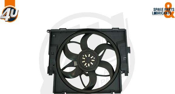 4U 15728BW - Вентилятор, охолодження двигуна autocars.com.ua