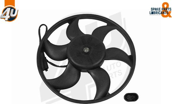 4U 15807MR - Вентилятор, охолодження двигуна autocars.com.ua