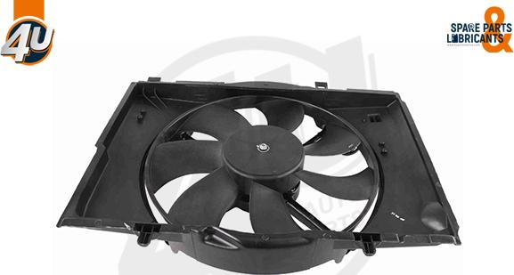 4U 15808MR - Вентилятор, охолодження двигуна autocars.com.ua
