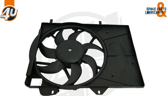 4U 15847PU - Вентилятор, охолодження двигуна autocars.com.ua