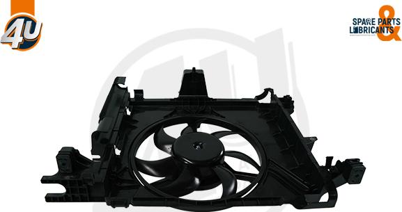 4U 15865MR - Вентилятор, охолодження двигуна autocars.com.ua