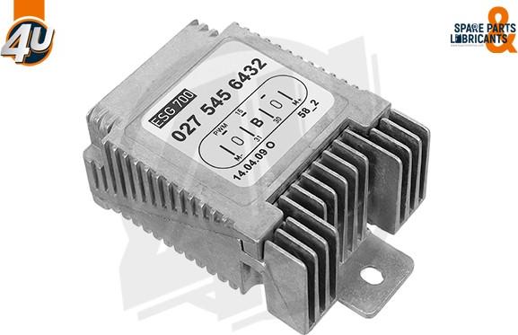 4U 15987MR - Блок управління, ел.  вентилятор (охолодження двигуна) autocars.com.ua