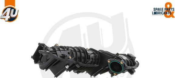 4U 16155BW - Модуль впускний труби autocars.com.ua