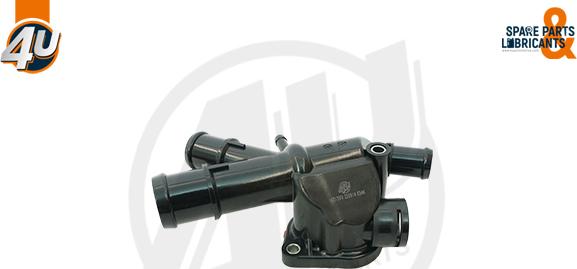 4U 16313VV - Фланець охолоджуючої рідини autocars.com.ua