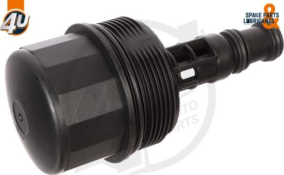 4U 16469MR - Кришка, корпус масляного фільтра autocars.com.ua