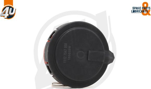 4U 16505BW - Клапан, відведення повітря з картера autocars.com.ua