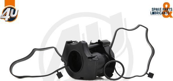 4U 16515BW - Маслосъемный щиток, вентиляція картера autocars.com.ua