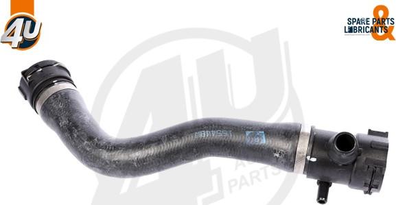 4U 16544BW - Шланг радіатора autocars.com.ua