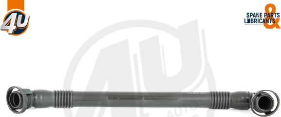 4U 16553BW - Шланг, вентиляція картера autocars.com.ua