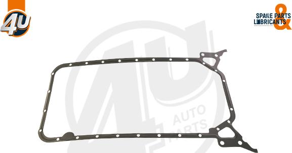 4U 16573MR - Прокладка, масляна ванна autocars.com.ua