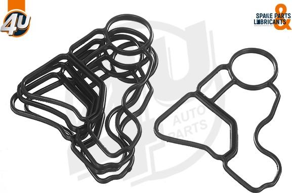 4U 16600BW - Прокладка, корпус масляного фільтра autocars.com.ua