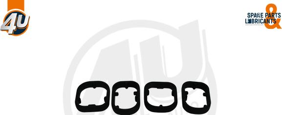 4U 16606BW - Комплект прокладок, масляний радіатор autocars.com.ua