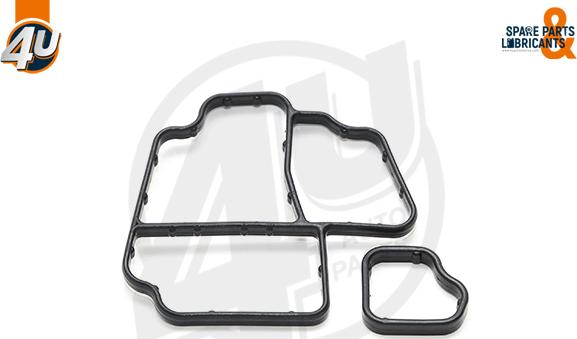 4U 16631VV - Прокладка, корпус масляного фільтра autocars.com.ua