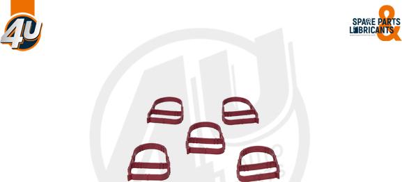 4U 16682MR - Прокладка, корпус впускного колектора autocars.com.ua