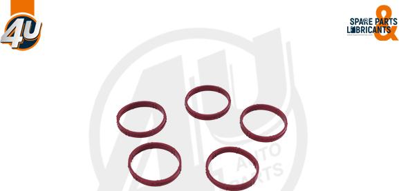 4U 16683MR - Прокладка, корпус впускного колектора autocars.com.ua