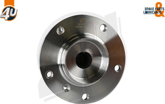 4U 16784BW - Комплект підшипника маточини колеса autocars.com.ua