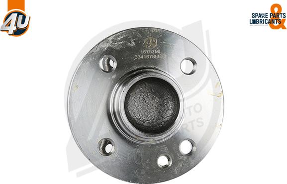 4U 16797MI - Комплект підшипника маточини колеса autocars.com.ua