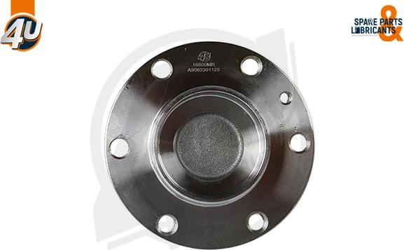 4U 16809MR - Комплект підшипника маточини колеса autocars.com.ua