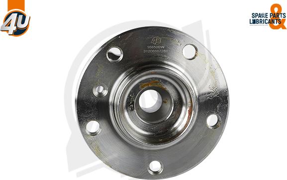 4U 16850BW - Комплект підшипника маточини колеса autocars.com.ua