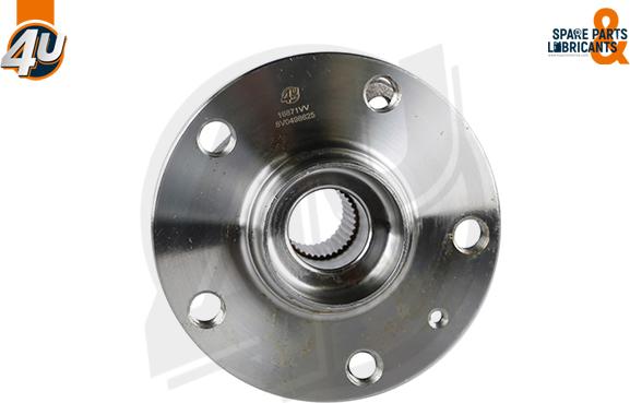 4U 16871VV - Комплект підшипника маточини колеса autocars.com.ua