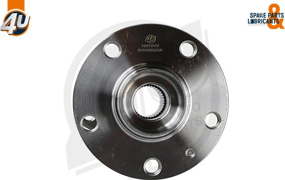 4U 16872VV - Комплект підшипника маточини колеса autocars.com.ua