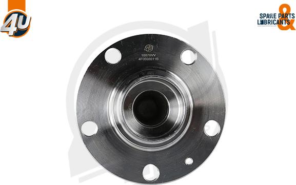 4U 16879VV - Комплект підшипника маточини колеса autocars.com.ua
