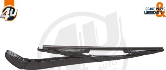 4U 17027PU - Комплект важелів склоочисника, система очищення стекол autocars.com.ua