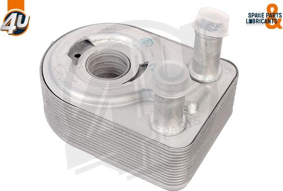 4U 17353FR - Масляний радіатор, рухове масло autocars.com.ua