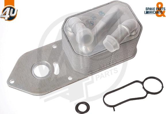 4U 17355FR - Масляний радіатор, рухове масло autocars.com.ua