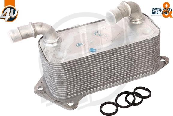 4U 17364OP - Масляний радіатор, рухове масло autocars.com.ua