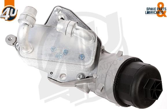 4U 17381OP - Масляний радіатор, рухове масло autocars.com.ua
