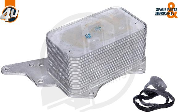 4U 17396RN - Масляний радіатор, рухове масло autocars.com.ua