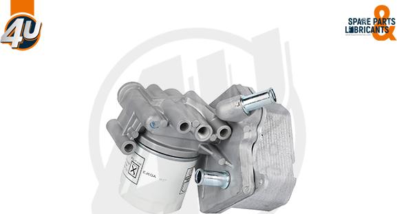 4U 17416PU - Масляний радіатор, рухове масло autocars.com.ua