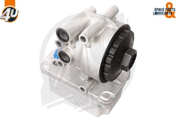 4U 17418JG - Масляний радіатор, рухове масло autocars.com.ua