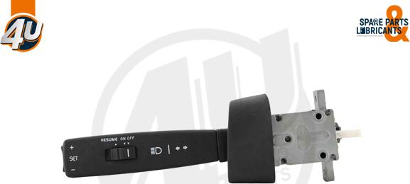 4U 17651VO - Вимикач на рульовій колонці autocars.com.ua