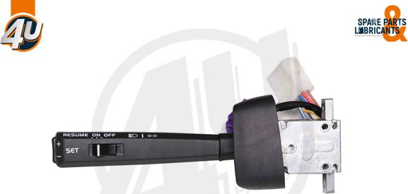 4U 17659VO - Вимикач на рульовій колонці autocars.com.ua