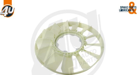 4U 18162ME - Крильчатка вентилятора, охолодження двигуна autocars.com.ua