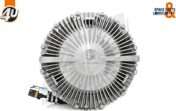 4U 18476MN - Зчеплення, вентилятор радіатора autocars.com.ua